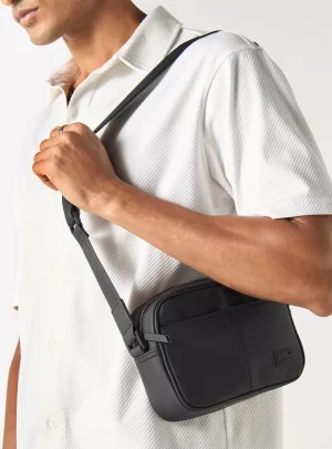 Solid Pouch with Adjustable Strap